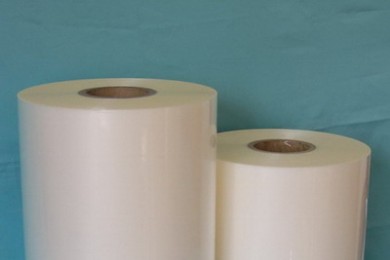 Reel paper machine packaging film